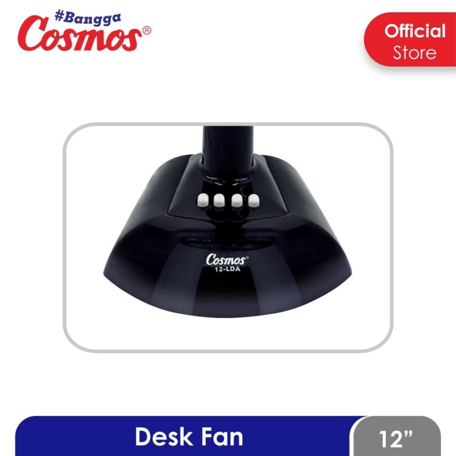 Kipas Angin Meja Cosmos 12-LDA Twino | Desk Fan 12 LDA Twino Kipas Duduk