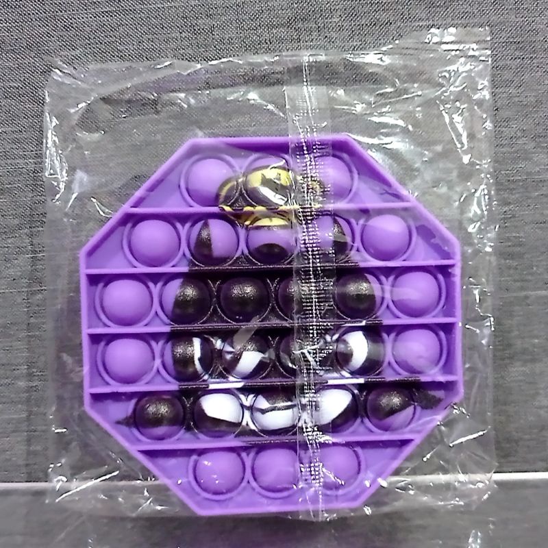 Pop It Captain America Viral Push Pop Bubble Fidget Maiman Pop It-Batman ungu