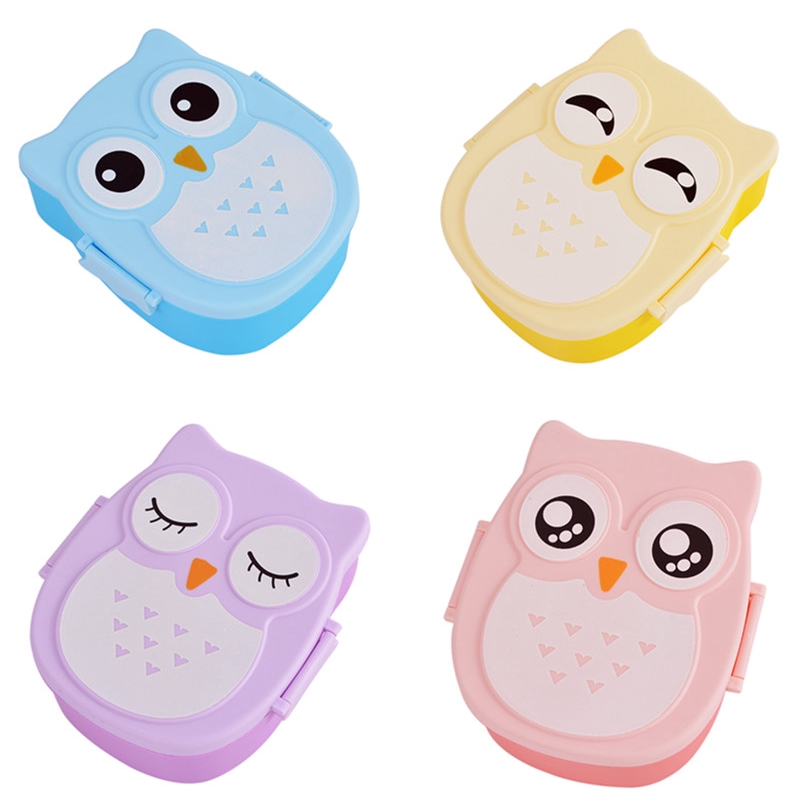 Kotak Makan Siang Portabel Dengan Model Kompartemen Dan Gambar