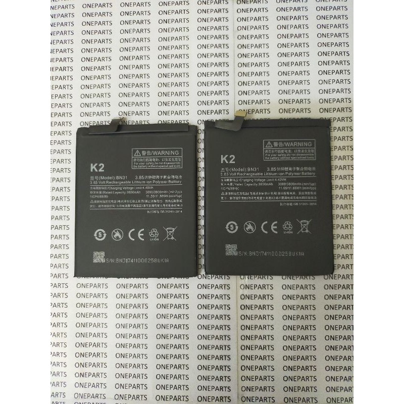 BAT BATTERY BATERE BATERAI XIAOMI REDMI NOTE 5A MI5X MIA1 BN31 ORI99