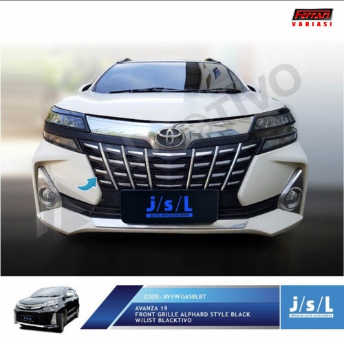 grill Alphard style mobil Avanza 2019 Ferrari Variasi
