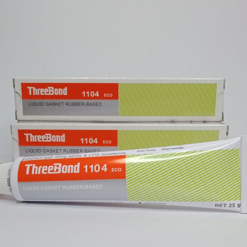 

Lem Threebond 1104 liquid gasket rubber based 25Gram