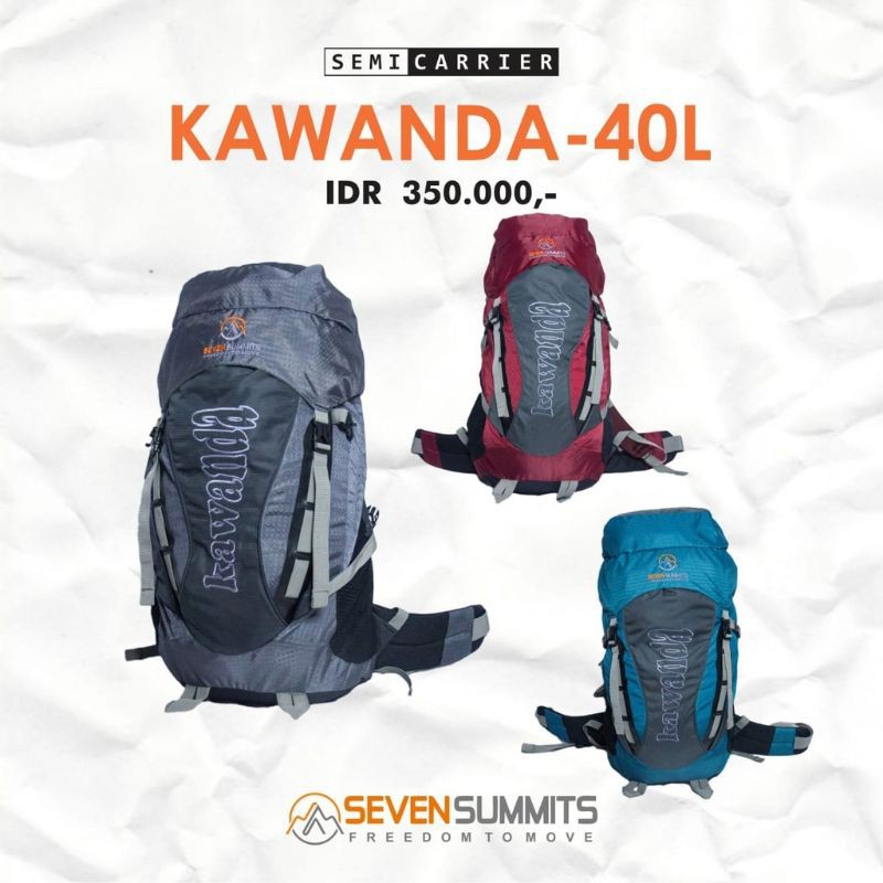 Tas Carrier Seven Summits Kawanda 40 Liter Not Consina