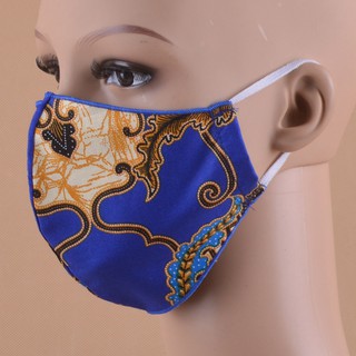  Masker  Kain  Motif  3 Ply 022 4368 Shopee Indonesia