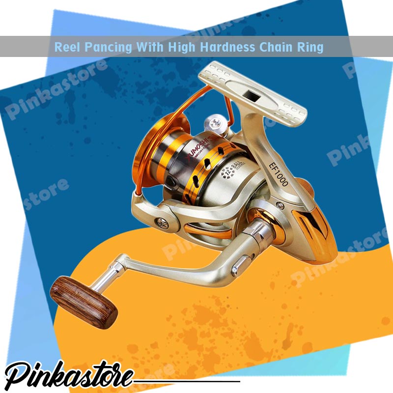 REEL PANCING MURAH NON POWER HANDLE KATROL PANCING LAUT SUNGAI 12BALL REELSKING EF9000