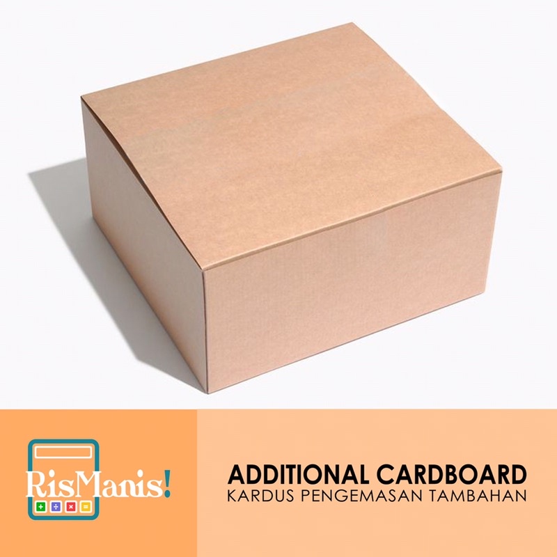 ADDITIONAL CARDBOARD - Kardus Packing Tambahan Kemasan Pengaman Bebas Penyok Anti Pecah Paket Aman