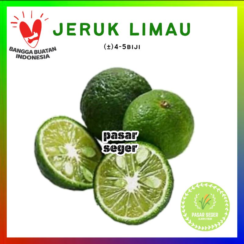 

JERUK LIMAU [100g, ±4-5 Biji]