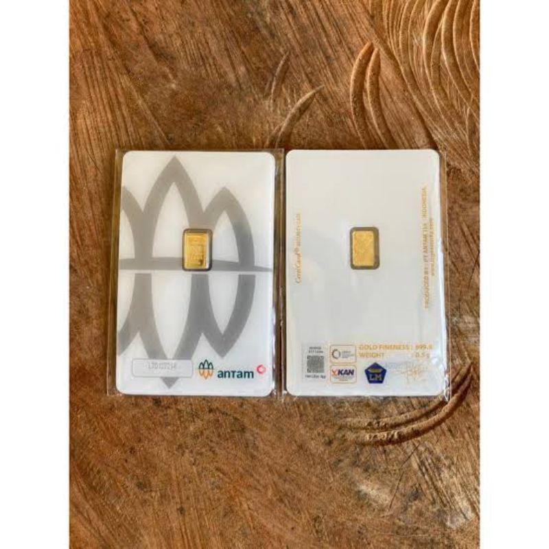 Logam mulia emas antam 0.5 gram