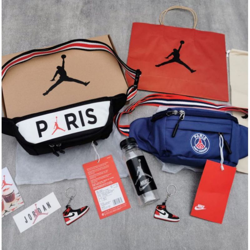 Waistbag Paris Multicolor Belt FullSet tas pinggang paris