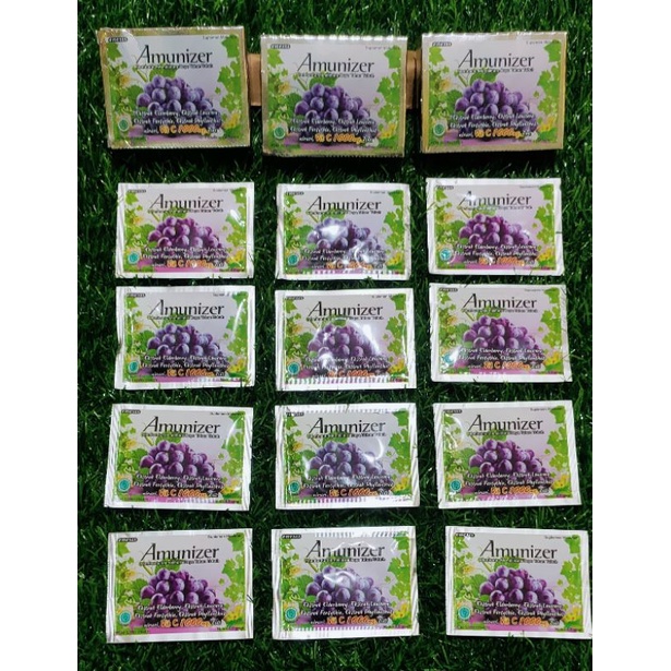 amunizer 12 sachet vit C1000 tubuh tangguh