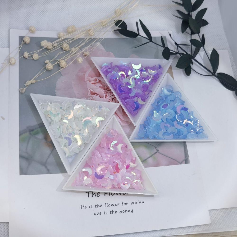 Mxbeauty Aurora Nail Art Dekorasi Resin Fashion 3D Glitter Hiasan Kuku Perhiasan Kuku Berlian DIY Manicure Aksesoris