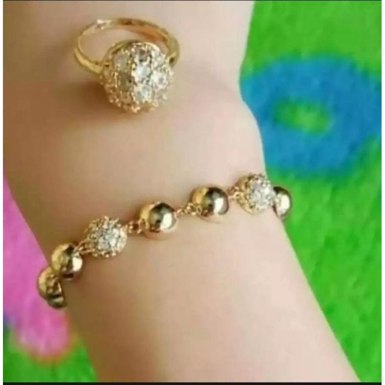 Gelang permata bola free cincin permata bola