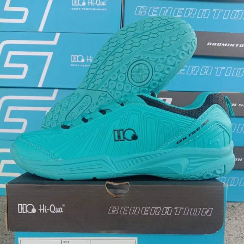 sepatu Badminton Hiqua G TWO obral murah