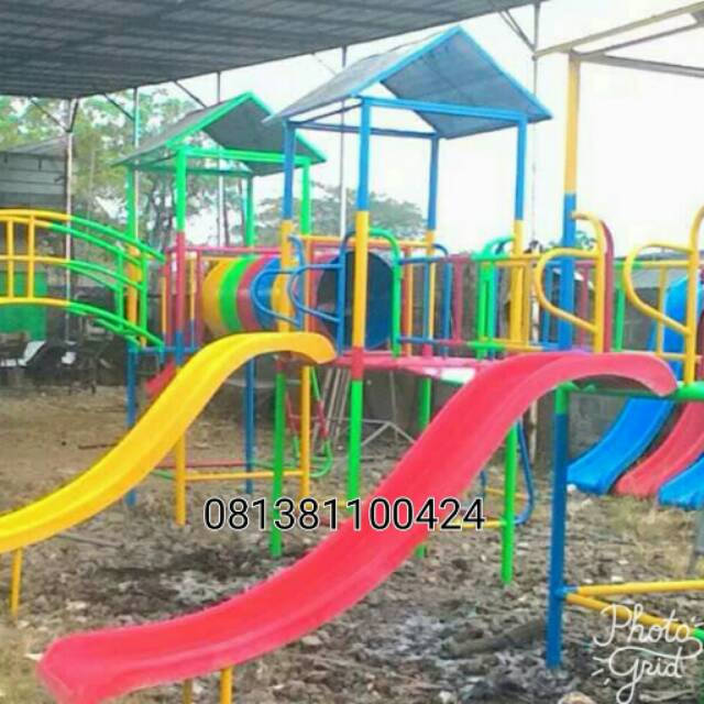 Ape luar playground besar taman bermain mainan anak outdoor