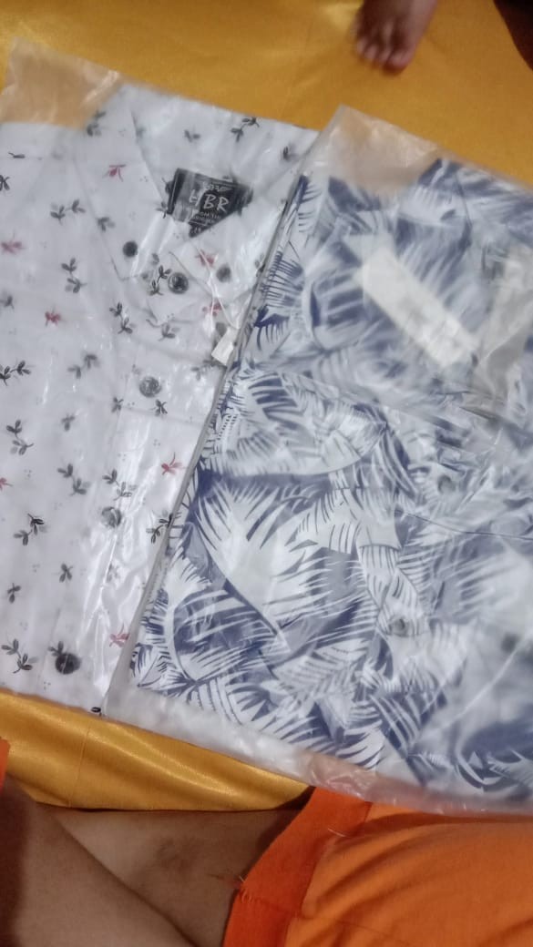 Hem Motif Daun Surfing