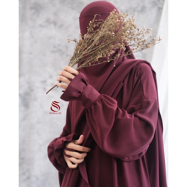 CLASSIC AISYAH Exclusive Series by Sidra Maroon