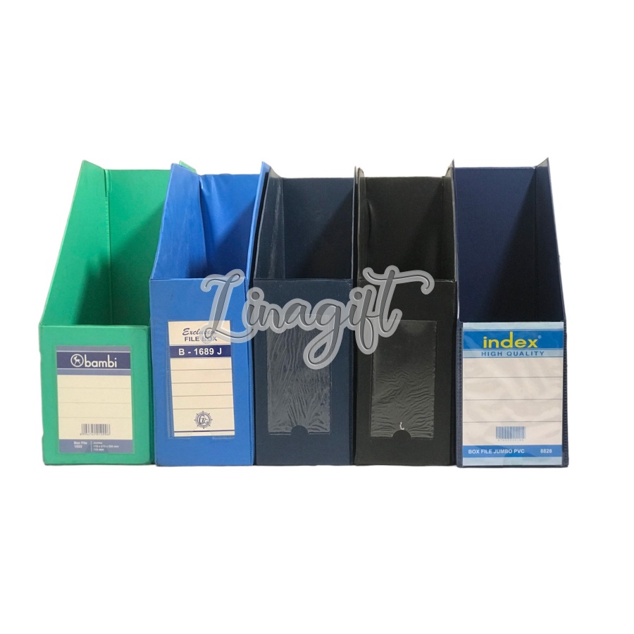 OBRAL BOX FILE JUMBO INDEX 8828 FOLIO CTG B 1689 MAGAZINE BOX FILE JUMBO PVC