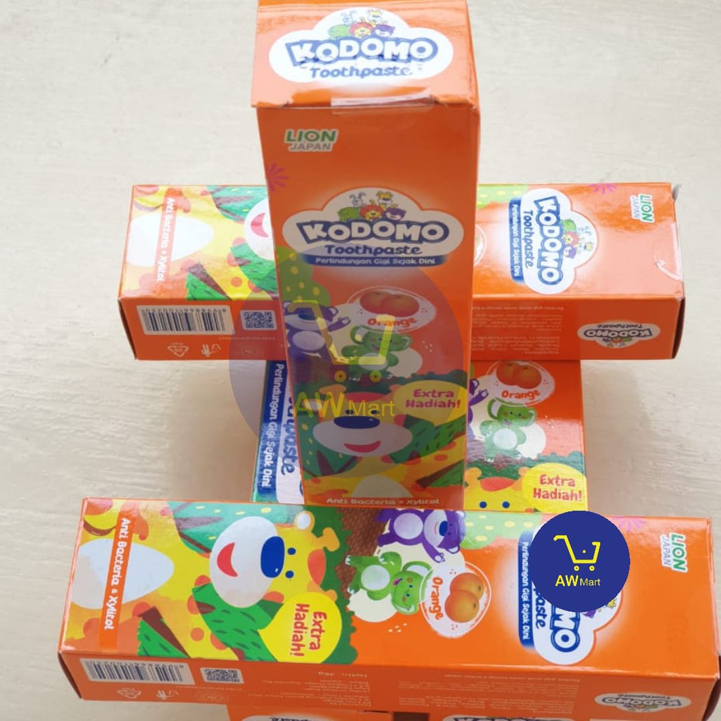 ODOL KODOMO Pasta Gigi 45gr (DARI PABRIK LANGSUNG) ALL VARIAN