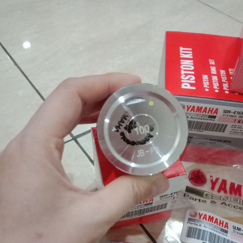 PISTON RING SEHER KIT 5D9 VEGA ZR JUPITER Z NEW SALIB ROBOT SIZE OS STANDAR STD 50 100 ORIGINAL ORI ASLI YAMAHA YGP-2