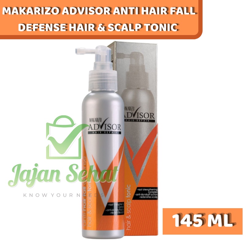 MAKARIZO ADVISOR ANTI HAIR FALL DEFENSE HAIR &amp; SCALP TONIC 240 ML/145ML
