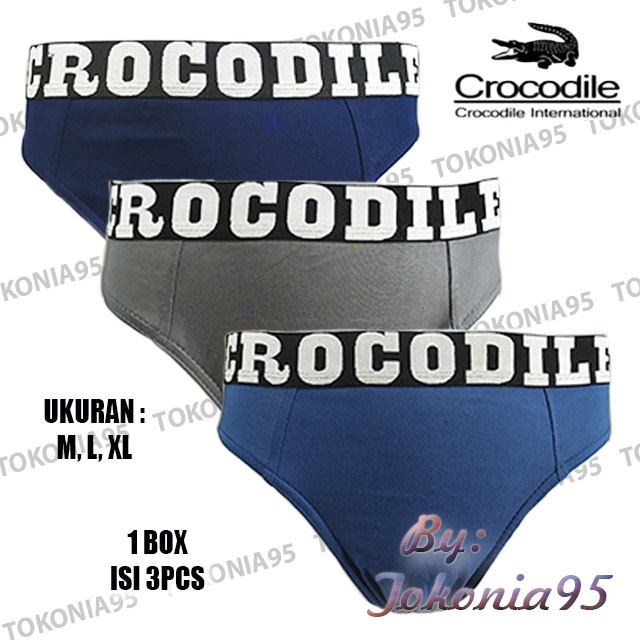 Crocodile Celana Dalam Pria Art 521-251 box isi 3