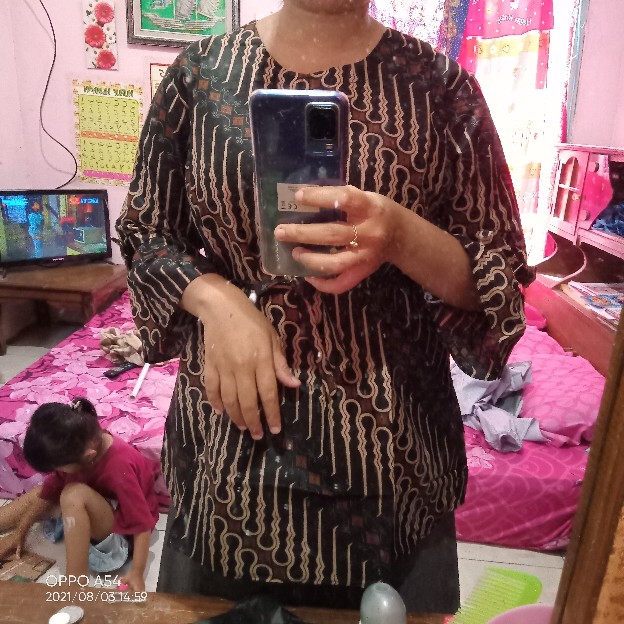 Atasan Batik Dolby Dolbi Dobby Doby Tenun Sutra Tulis Halus Katun Atbm Baron Dengan Potongan 61%!