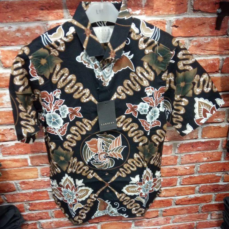 Kemeja pria/LARUSSO/15/Kemeja formal/Kemeja batik