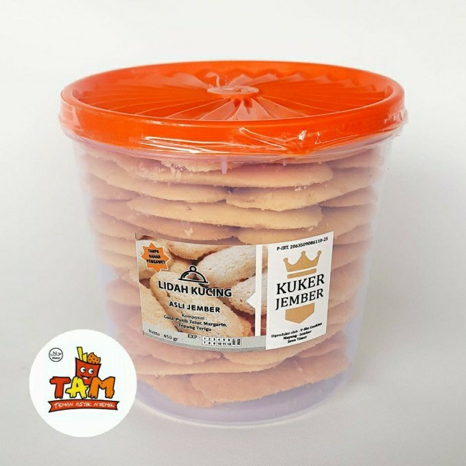 

Kue Lidah Kucing Jember Asli / Kue Lebaran - Tam Snack