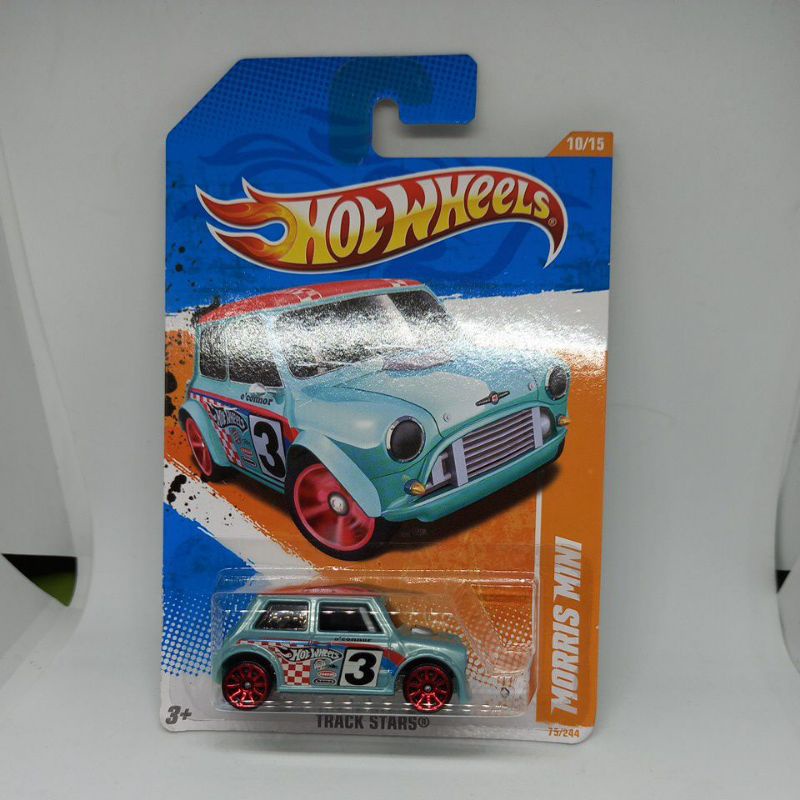 Hot Wheels Morris Mini Tosca Blue Track Stars