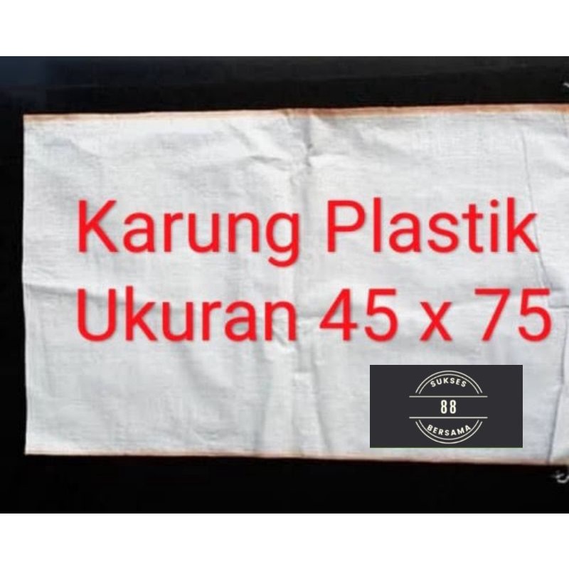 

Karung Beras 25kg 45x75cm