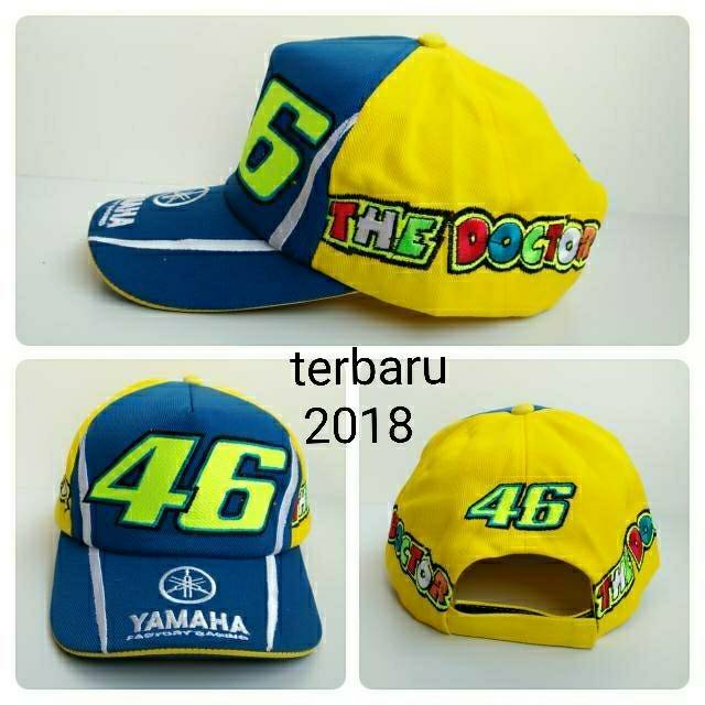 Topi Distro MOTOGP Rossi VR 46 The DOCTOR Yamaha