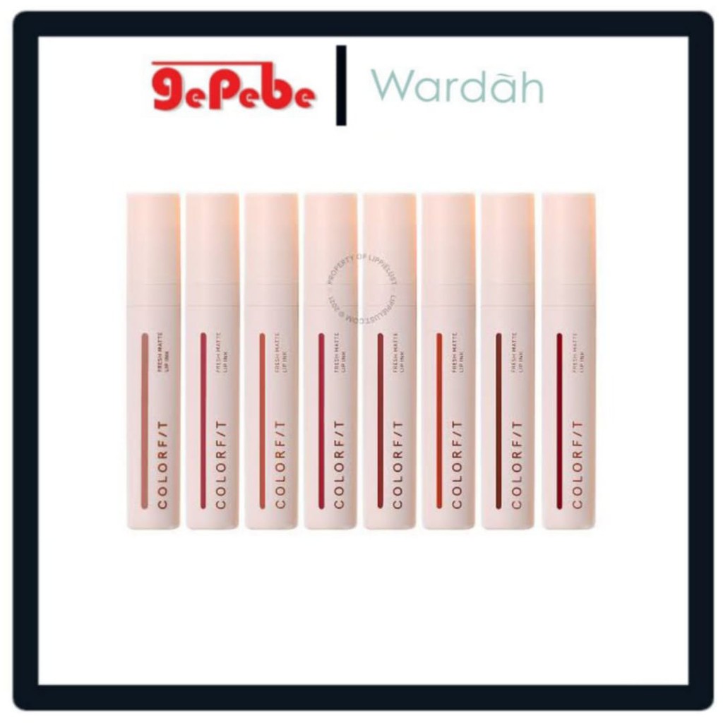 Wardah Colorfit Fresh Matte Lip Ink 4gr