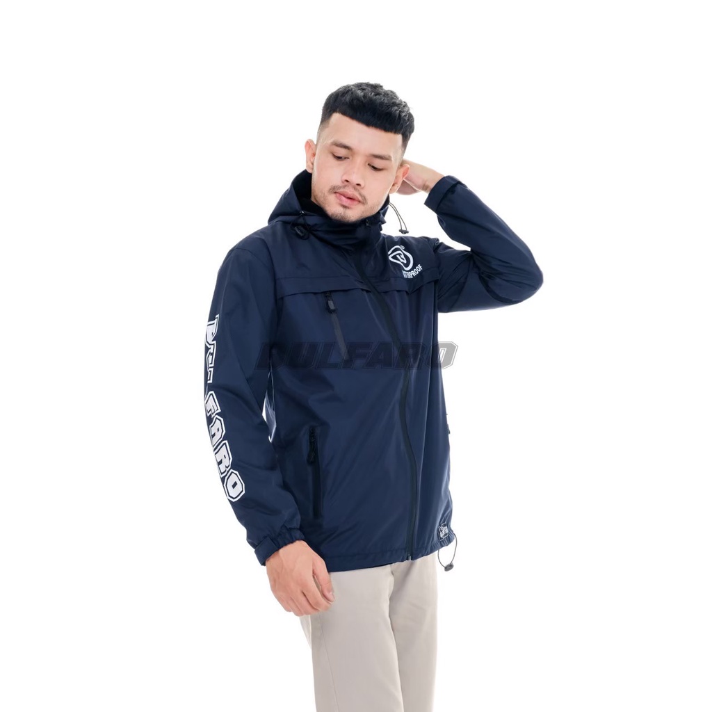 TURUN HARGA ! Jacket Cowok Parasut Outdoor Skyler Bulfaro Original / Jaket Hoodie Pria Waterproof