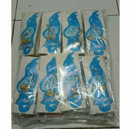 mainan gelang kaki grosir isi 24 pcs