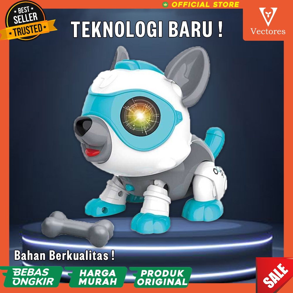 [ORIGINAL] Mainan Anak Robot Pintar Dapat Bicara Edukasi Intelligent Voice Kontrol Control Terbaru