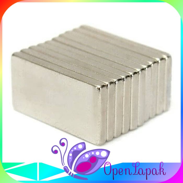 magnet neodymium kotak uk 20x10x1,5 strong magnet magnet Neodymium Kotak Persegi Batangan Super kuat
