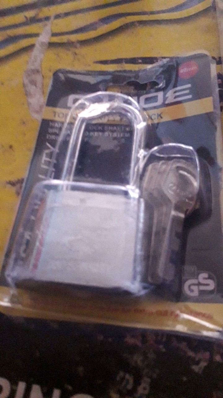 Gembok Putih Panjang 40m 3 Key