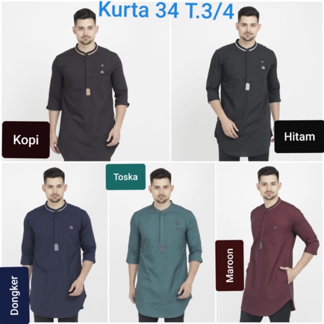 Baju Koko Premium Kurta As Safwa