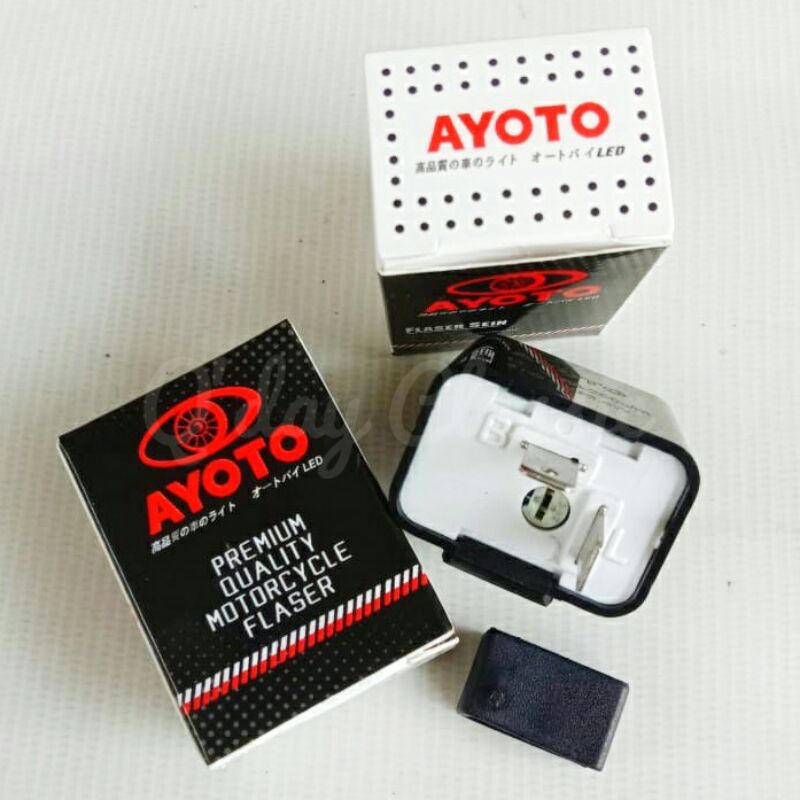 Jual Flasher Sein Sen Relay Sign Led Ayoto V Stel Cepat Lambat