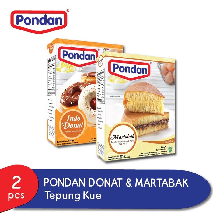 

b011tee Pondan Indo Donat 362G & Martabak 400G Da01D100