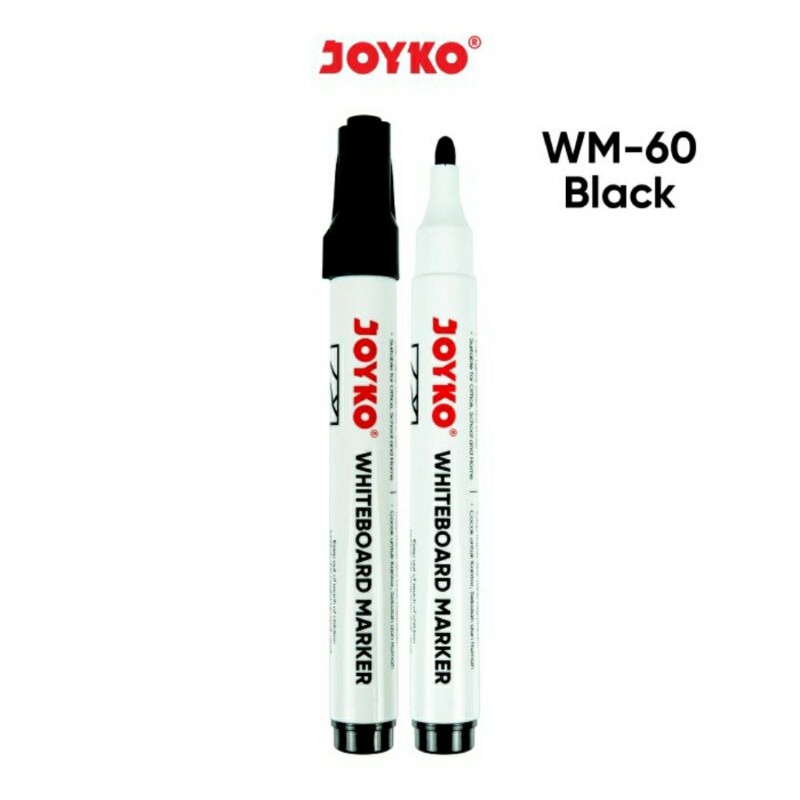 

Spidol Papan Tulis Joyko Whiteboard WM-60 Hitam