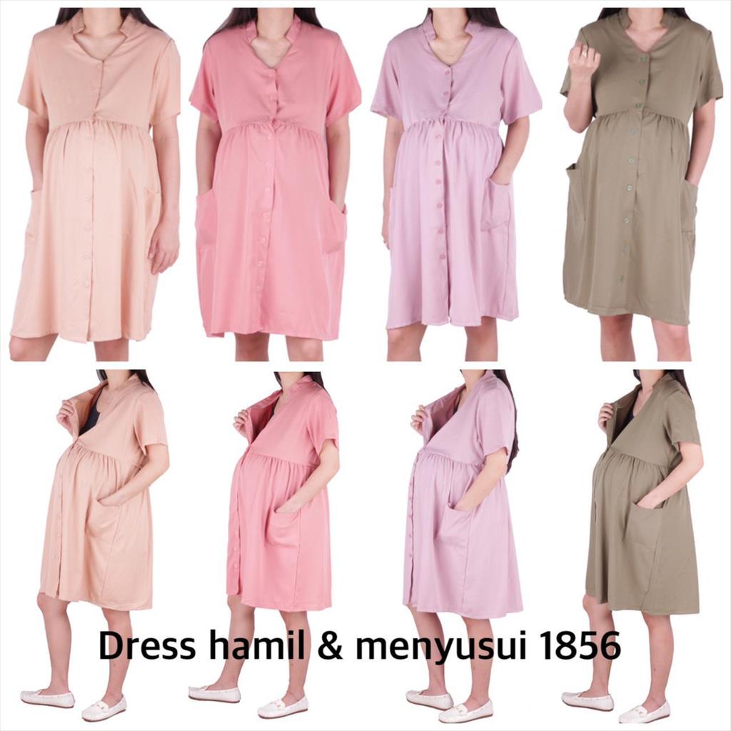 DRESS HAMIL CANTIK 1856