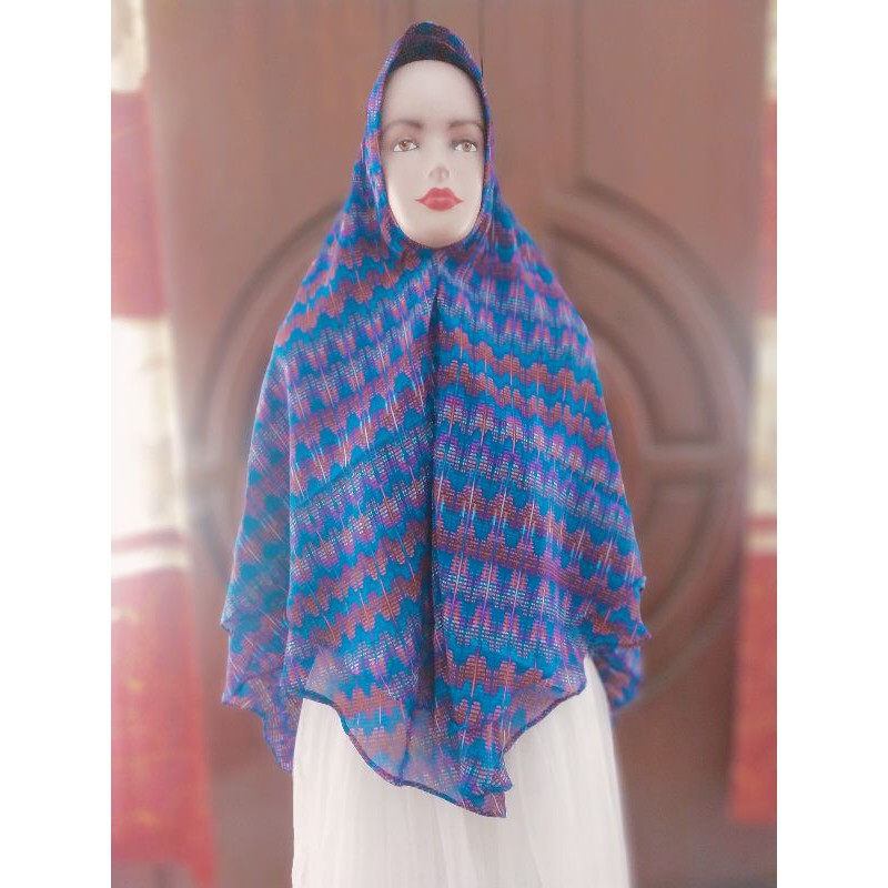 Kerudung Ceruty 2 Layer Jumbo | Kerudung Jumbo TERMURAH | Jilbab Ceruty 2 Layer Jumbo