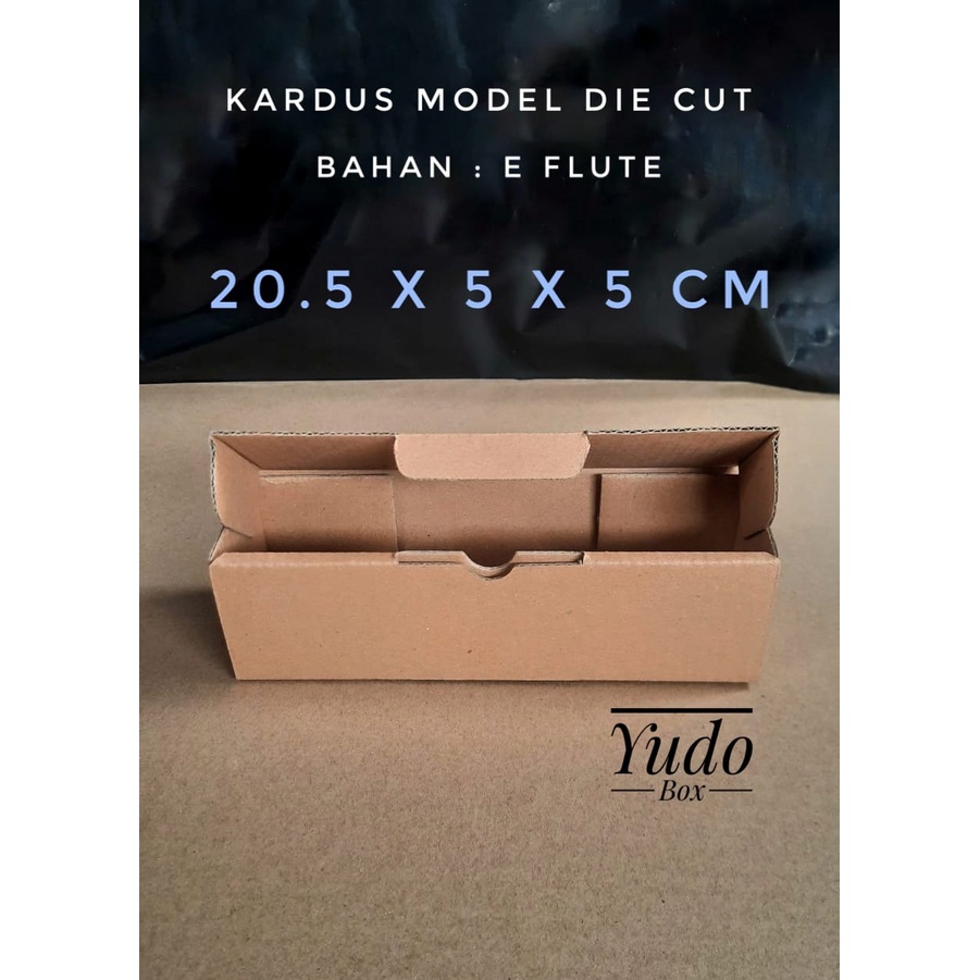 

Kardus - Karton - Box Polos Uk. 20,5 x 5 x 5 cm Die Cut