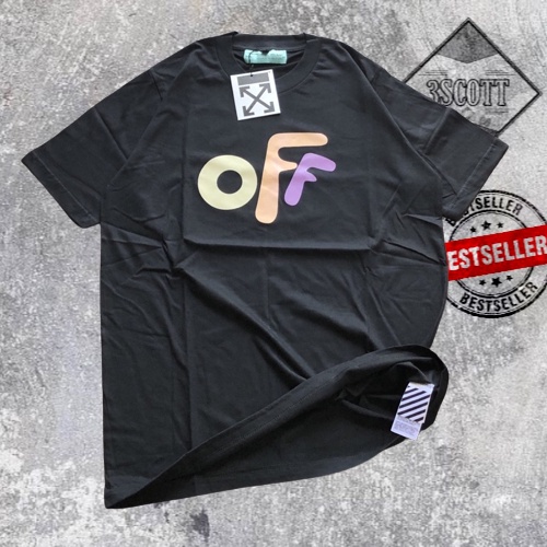 KAOS OFF WHITE - GEZZY HITAM FULLTAG MIRROR 1:1 ORIGINAL | TSHIRT OFF WHITE | BAJU OFF WHITE | PRIA 