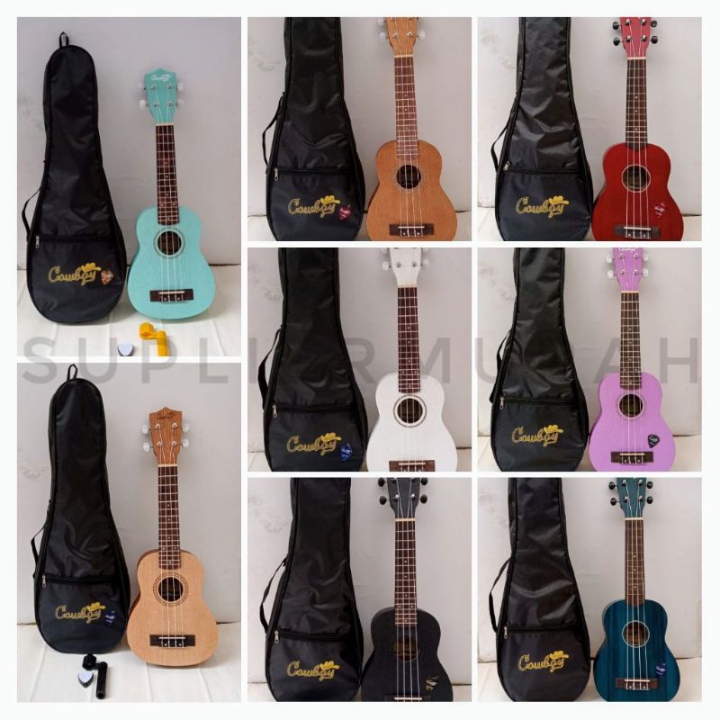 Ukulele Cowboy 21 inch Soprano Sopran ORIGINAL