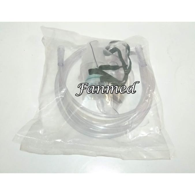 Masker Nebulizer Anak + tempat Obat Mask With Chamber Pediatri Gea