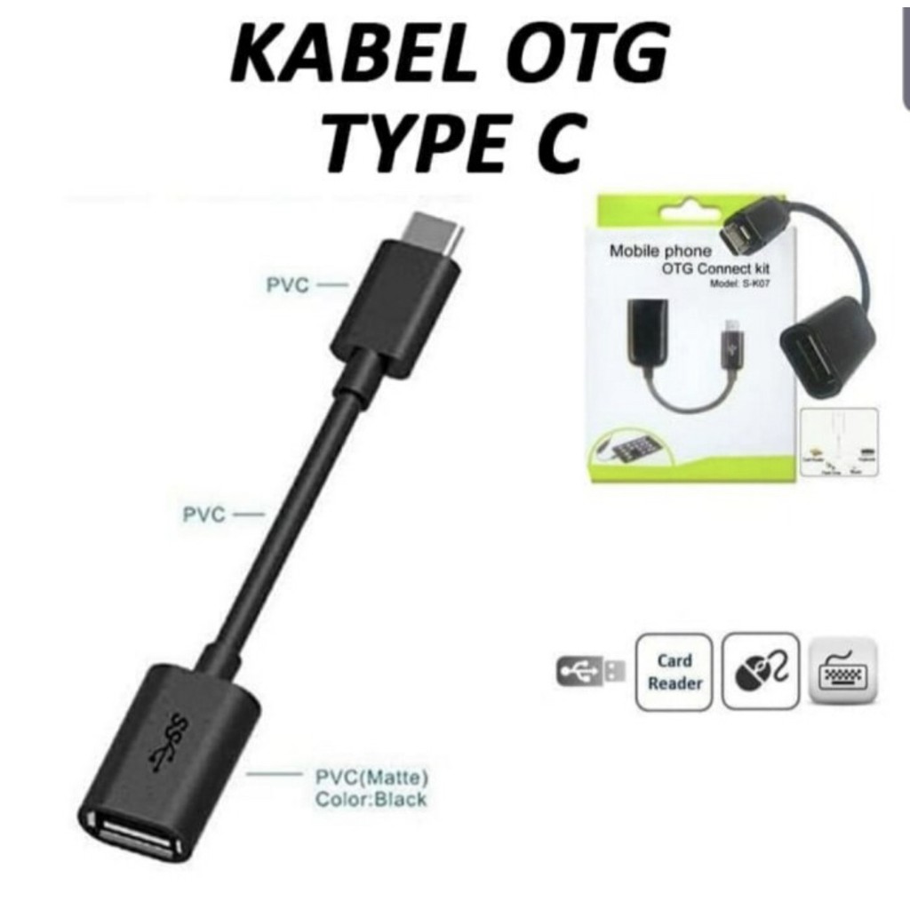 KABEL OTG MICRO / KABEL OTG TYPE C / MICRO OTG CABLE TYPE C OTG CABLE