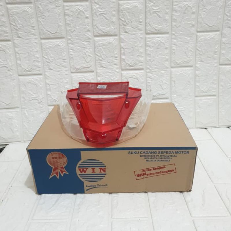 kaca mika lampu stop belakang beat eco beat street beat 2016