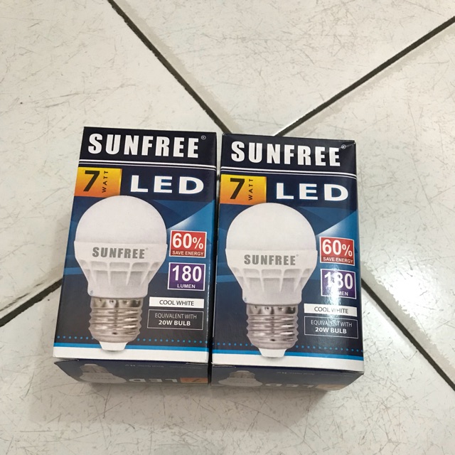 Bohlam LED SUNFREE 7w by hannochs